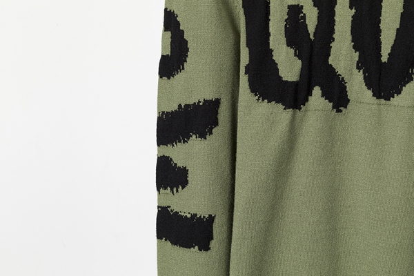 ブランドセーター細部ディテール